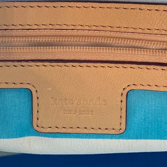 Kate Spade New York Tan buttery soft leather large satchel hand bag - Picture 7 of 9